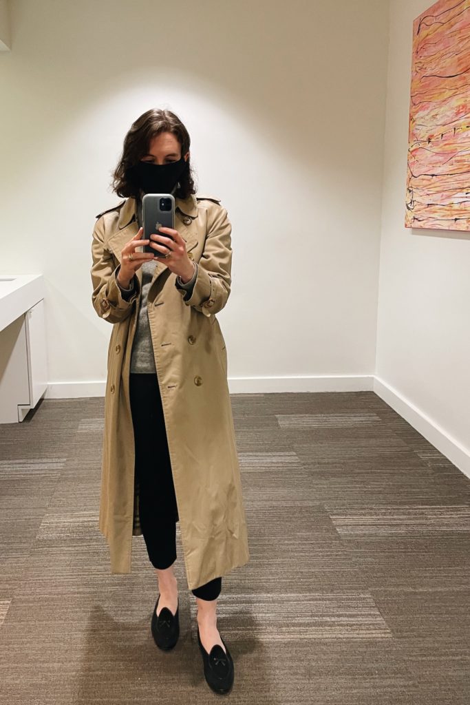 A Mile in Her Clothes: My Mother's Burberry Trench Coat - Fewer