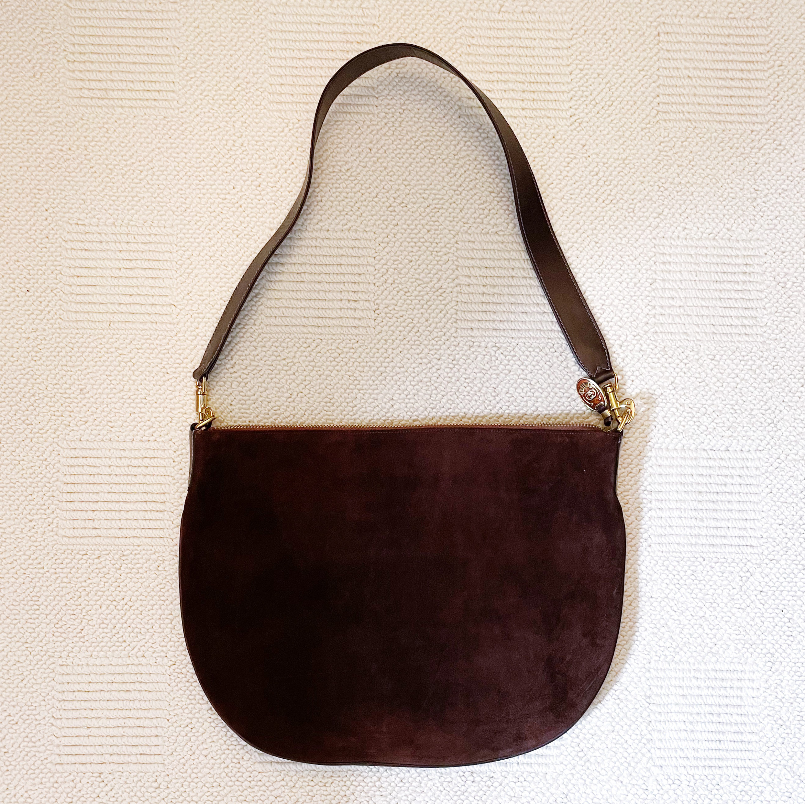 Gucci Web Heritage Nubuck Tote Bag (SHG-34479) – LuxeDH